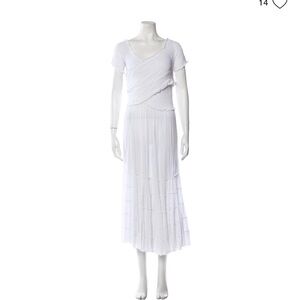 Poupette St. Barth White Maxi Dress